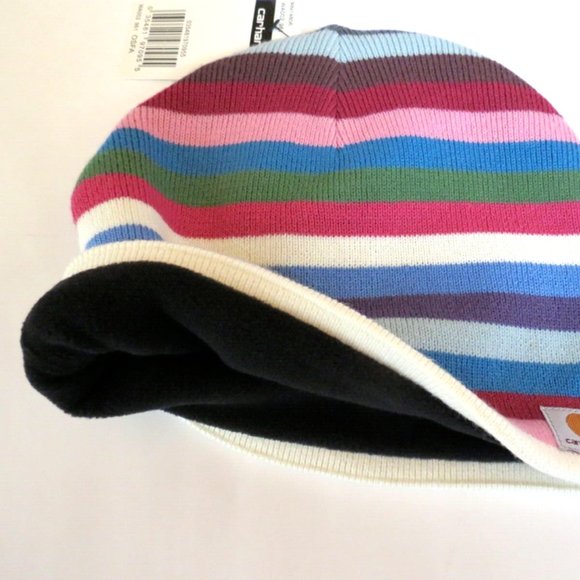 Carhartt Beanie Fleece Lined Candy Stripes main image 4
